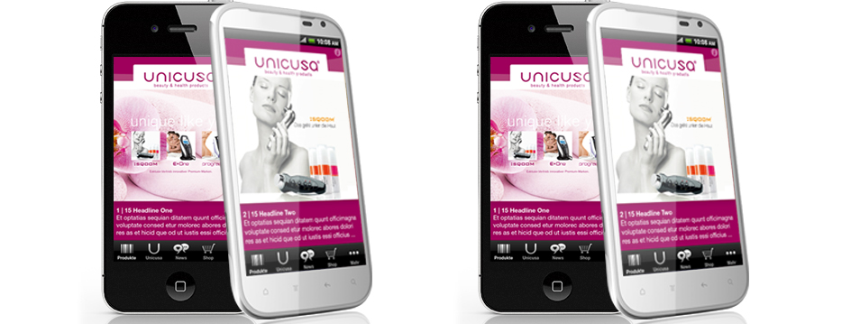 Referenzen Werbeagentur hanner inc. Online und Mobile Unicusa