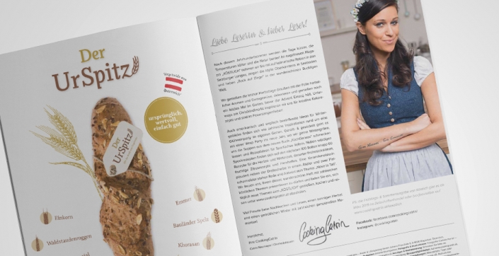 CookingCatrin Magazin und Kochbuch - Foodbloggerin, Referenzen hannerinc GmbH Werbeagentur